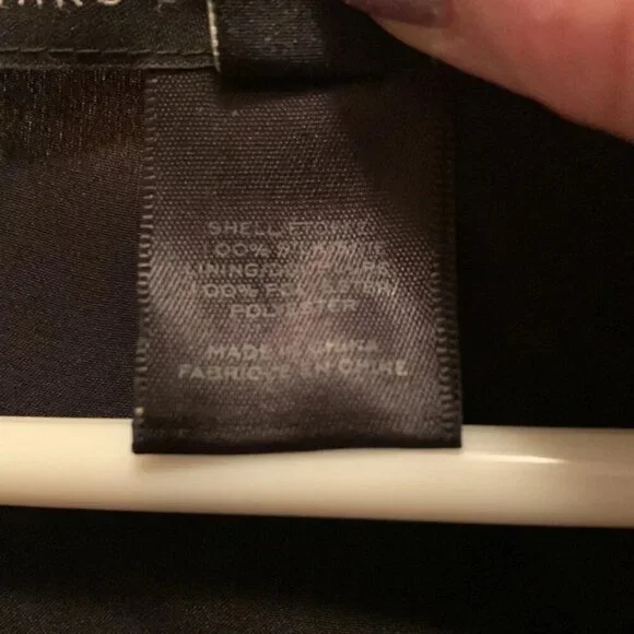 Marc Jacobs Black Silk Slip Mini Dress Lace Trim - Picture 8 of 8